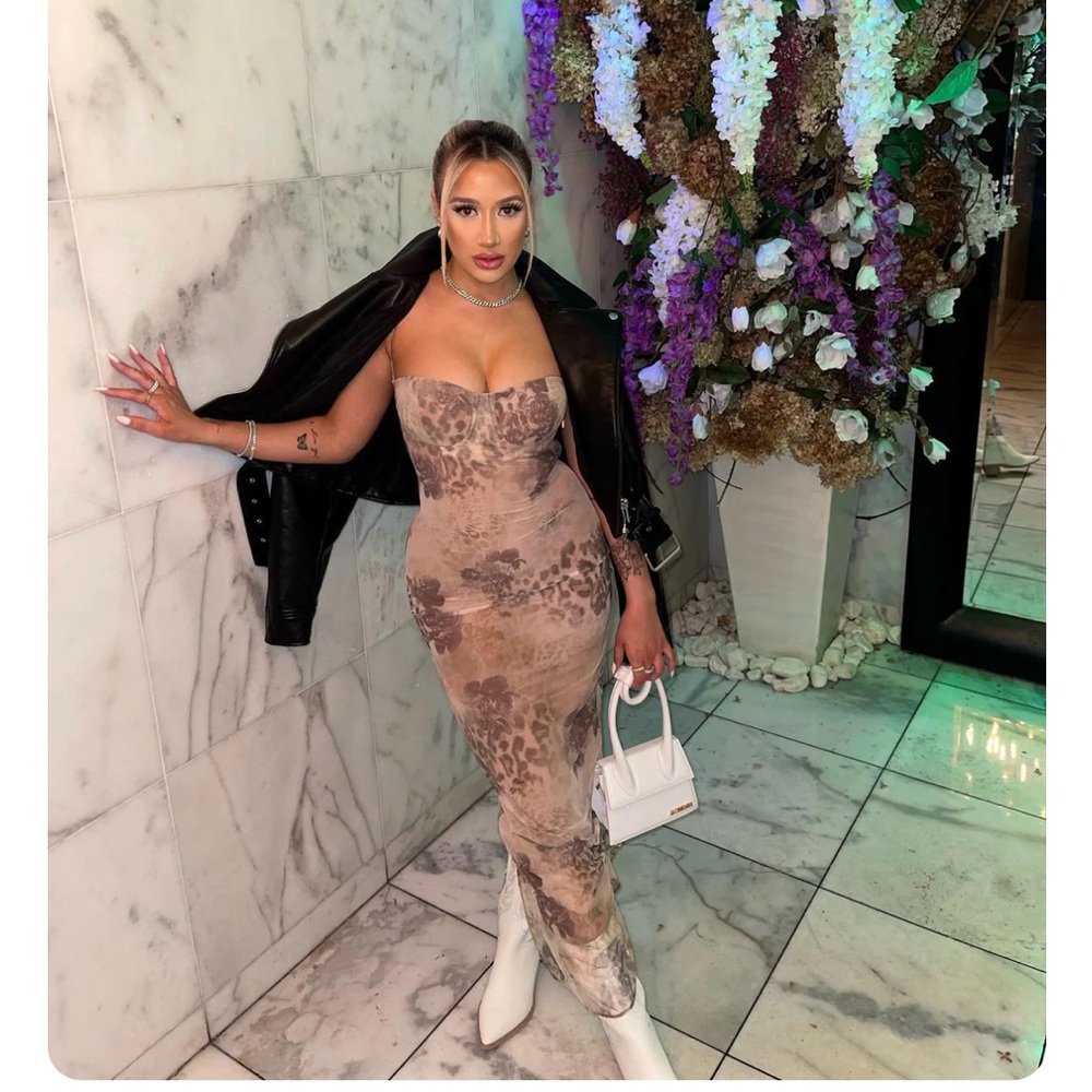 Wildflower Safari Dress 🤎🤍